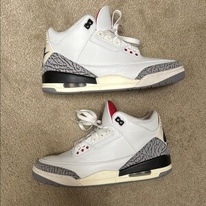 Jordan Retro 3 White Cement Reimagined